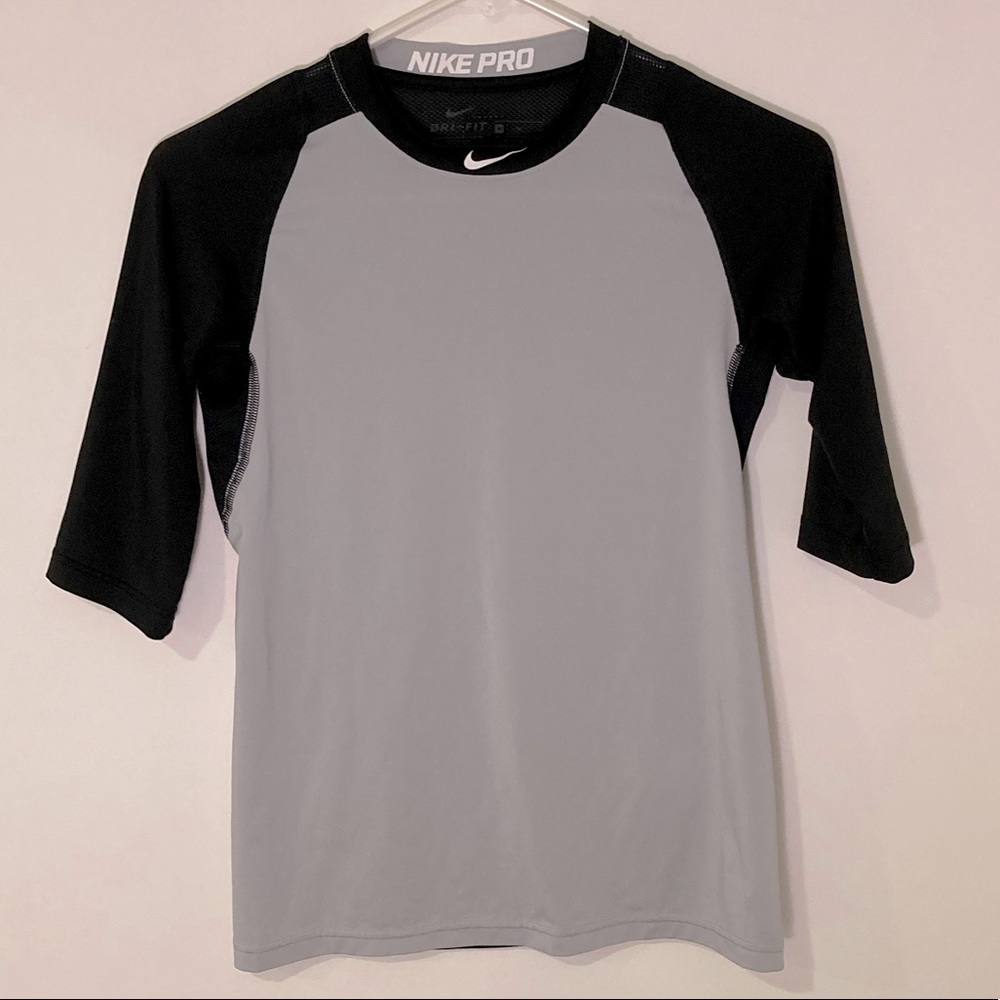 Nike Pro baseball elbow length compression under sleeve